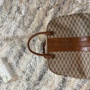 Michael Kors Beige and Brown Tote